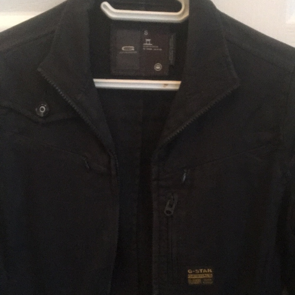 G-STAR ORIGINALS RAW DENIM BLACK LADIES JACKET - Size Small - Picture 8 of 17